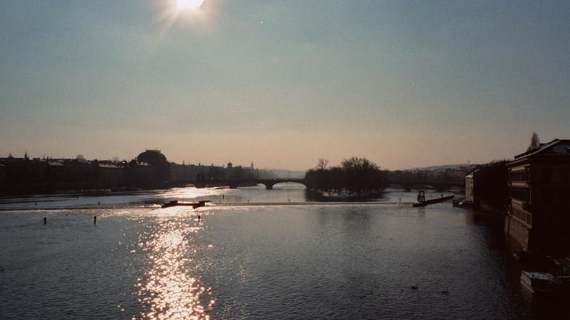 The view from karluv most(charles bridge)