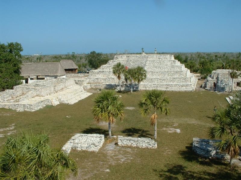 X Cambo, a Mayan Temple in Yucatan, Mexico