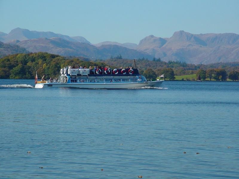 Langdale Pikes and Windermere