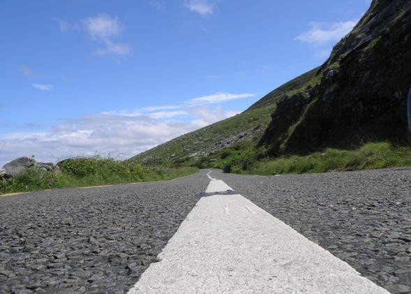 A quite Irish road in Summer
