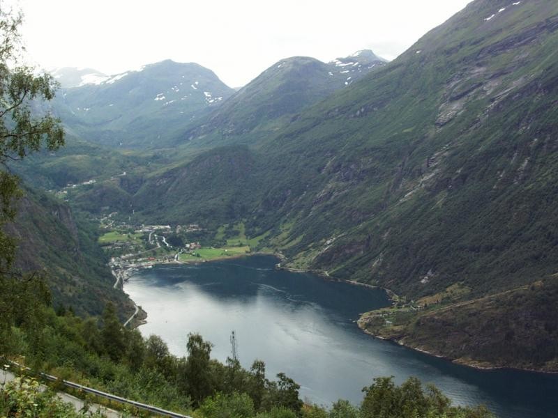 the first fjord - Geiranger fjord