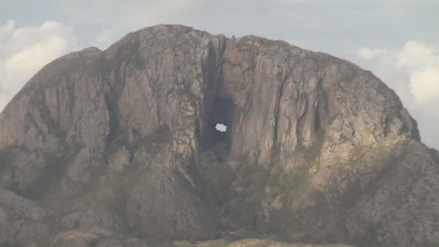 mountain with the hole!