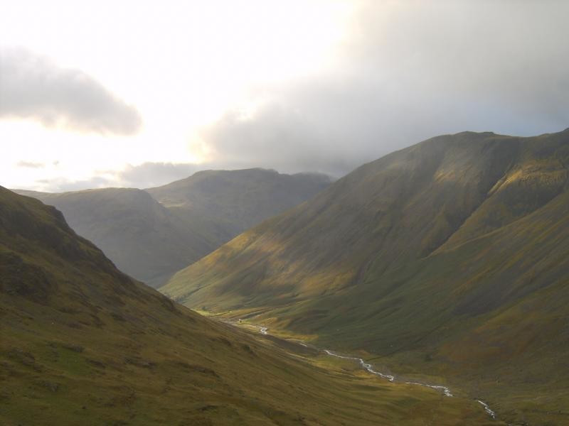 Descent From Scafell Pike