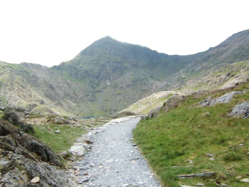 12:16pm Snowdon from the Pyg Track 11.6.06