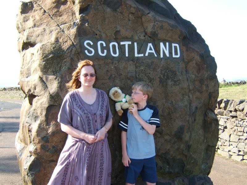 On the border of Scotland-England 9.06.06