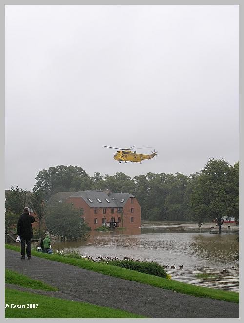 SAR Helicopter in Evesham - 21 July