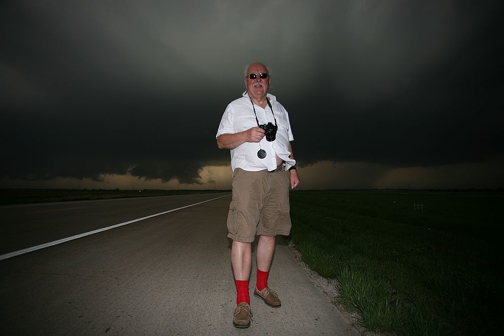 65. Michael Fish with the supercell, near Fredonia, Kansas 0