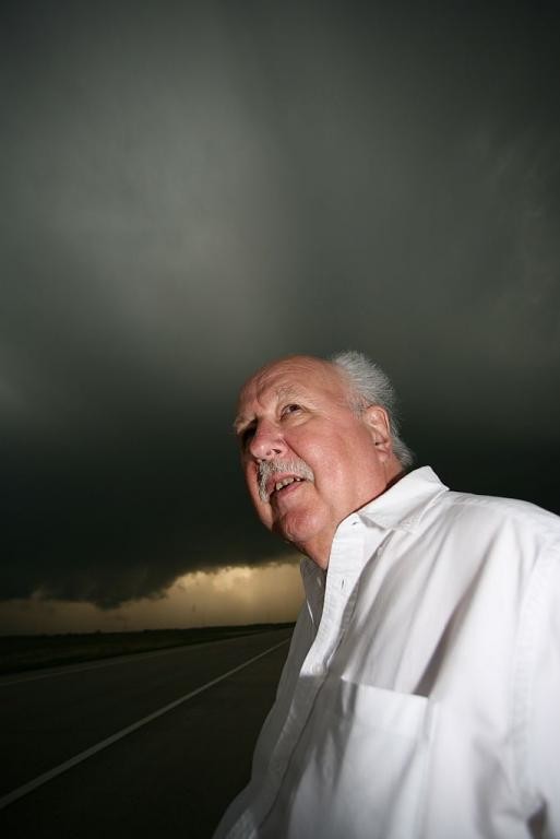 69. Michael Fish with the supercell, near Fredonia, Kansas 0