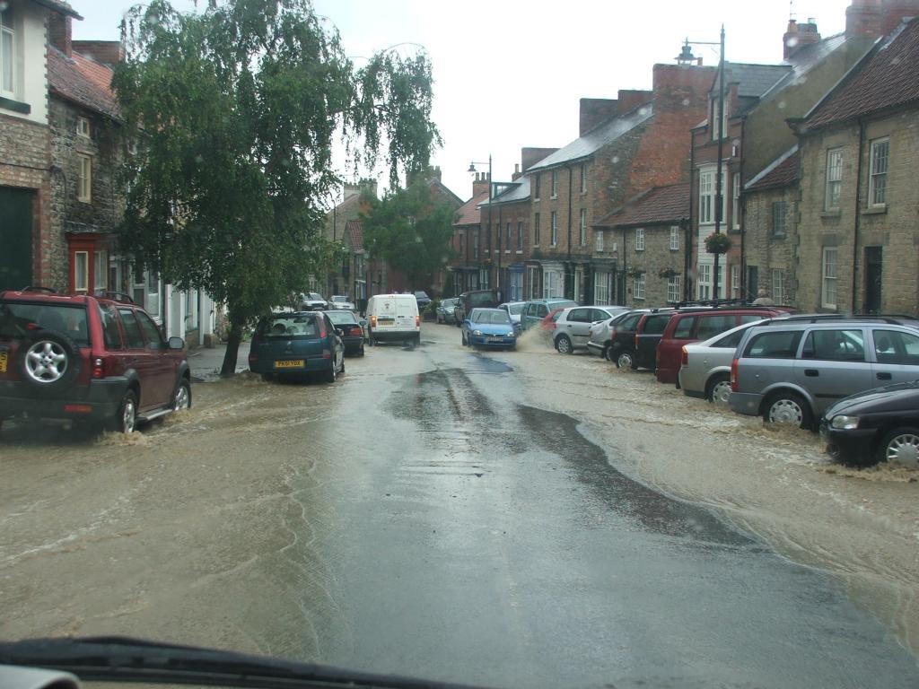 Flooding in Kirbymoorside 18th July 2007