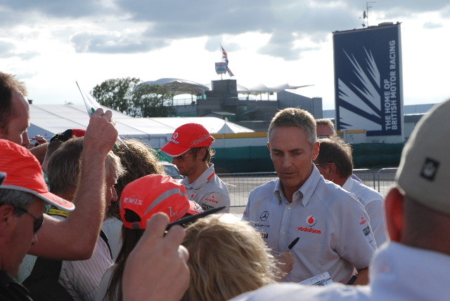Jenson Button and Martin Whitmarsh