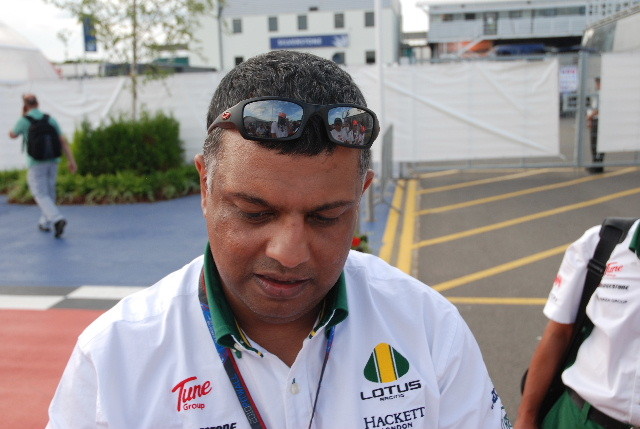 Tony Fernandez. Lotus Team Principle