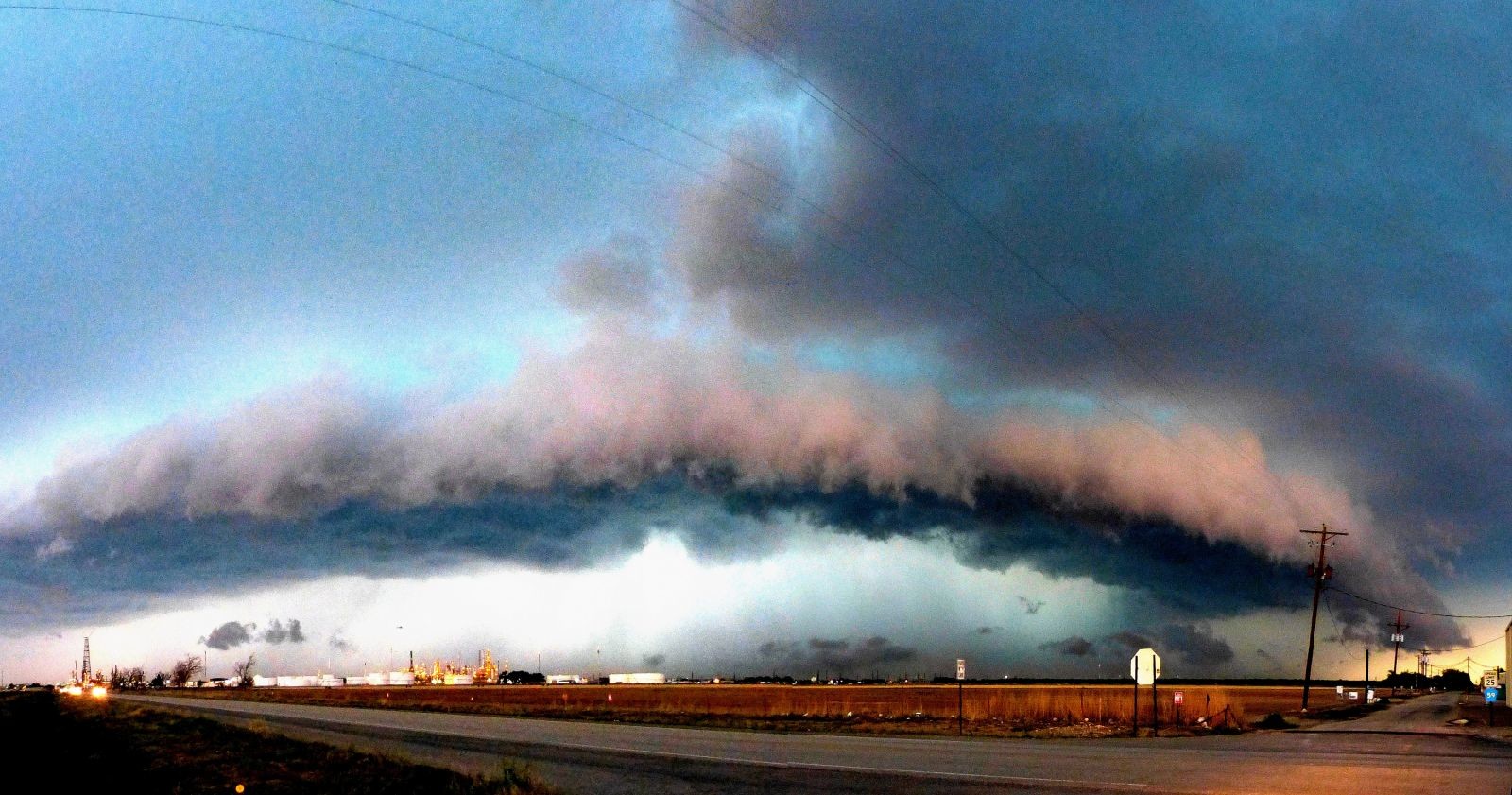 Amazing picture of Supercell over Artesia, NM