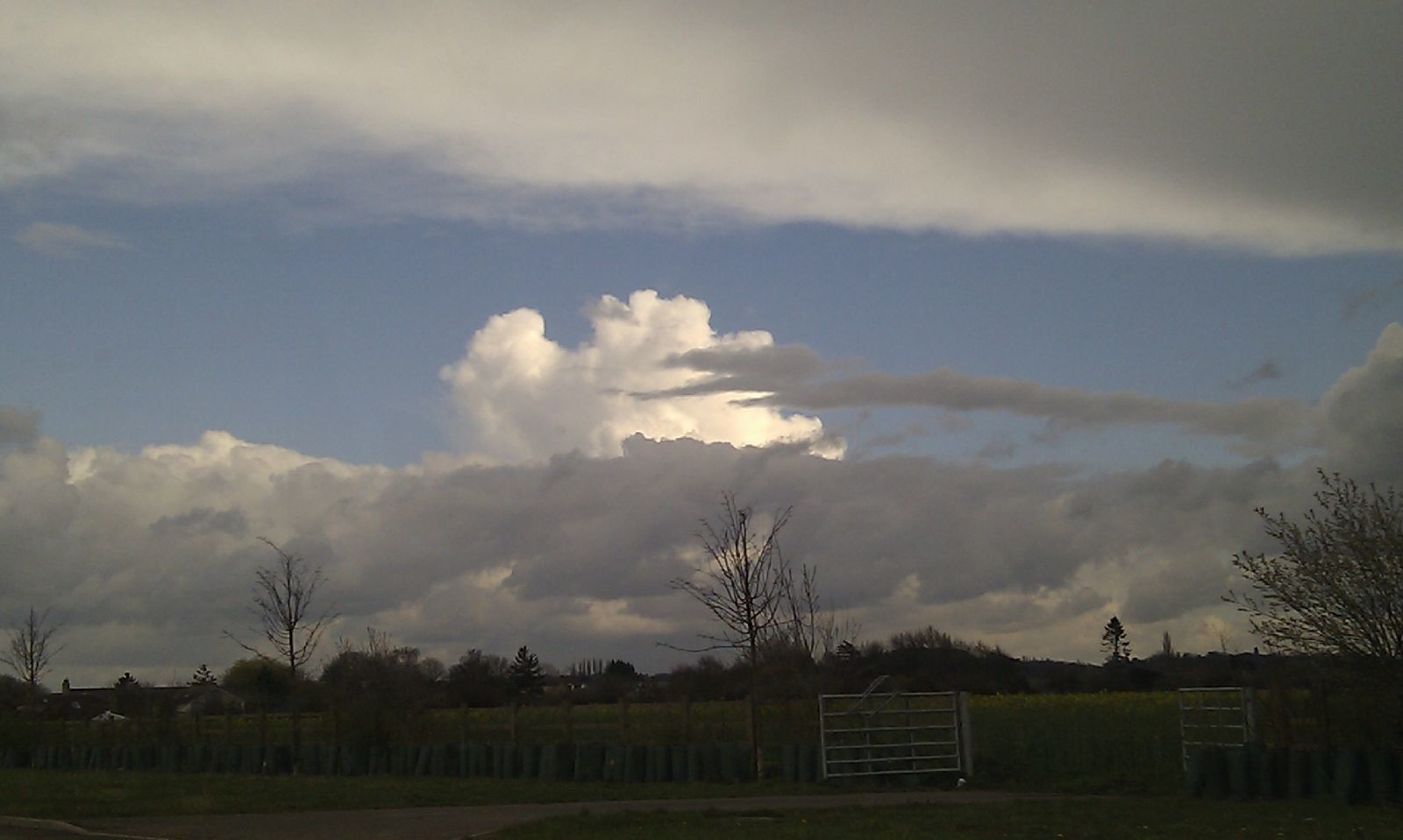 Rapid convection near Cambridge - 23rd March 2014