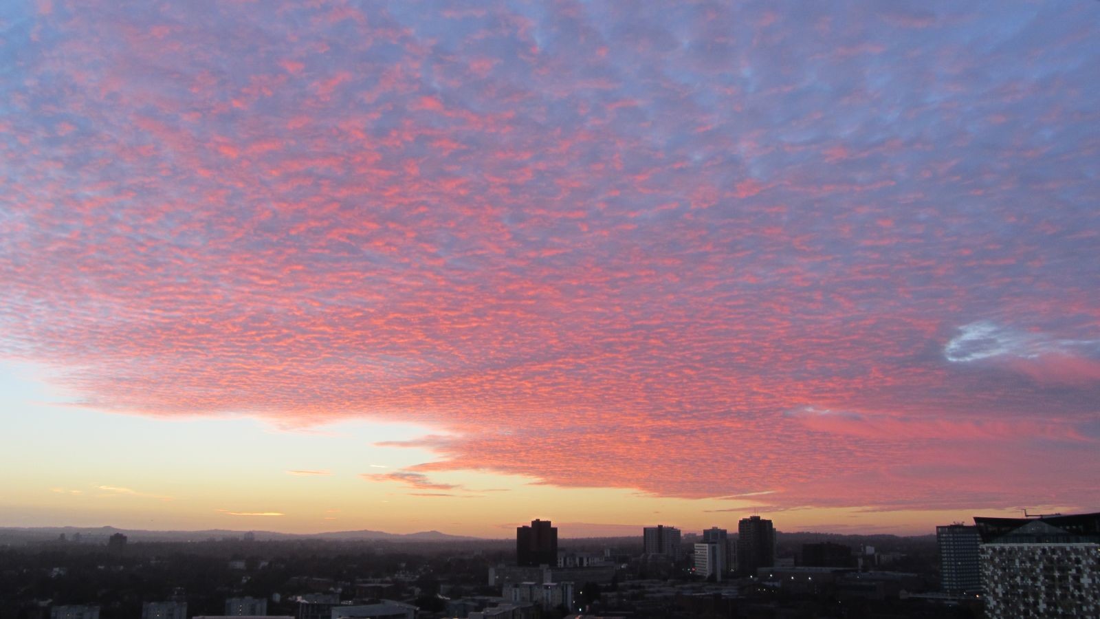 Birmingham Sunset 30/11/2013