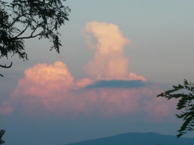 Evening convection