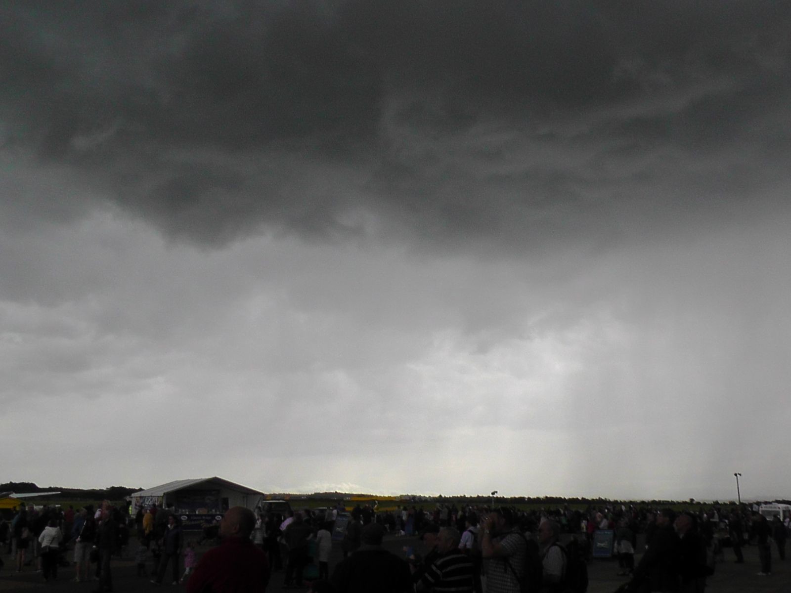 Stormy skies at Duxford - 2