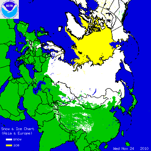 24/11/2010 Ice and Snow cover