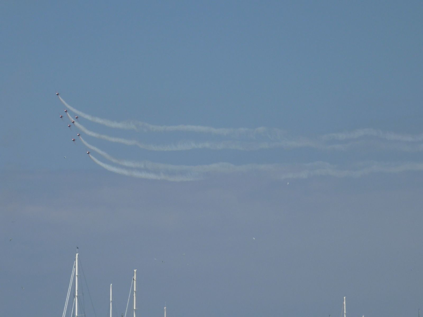 Falmouth Red Arrows Display