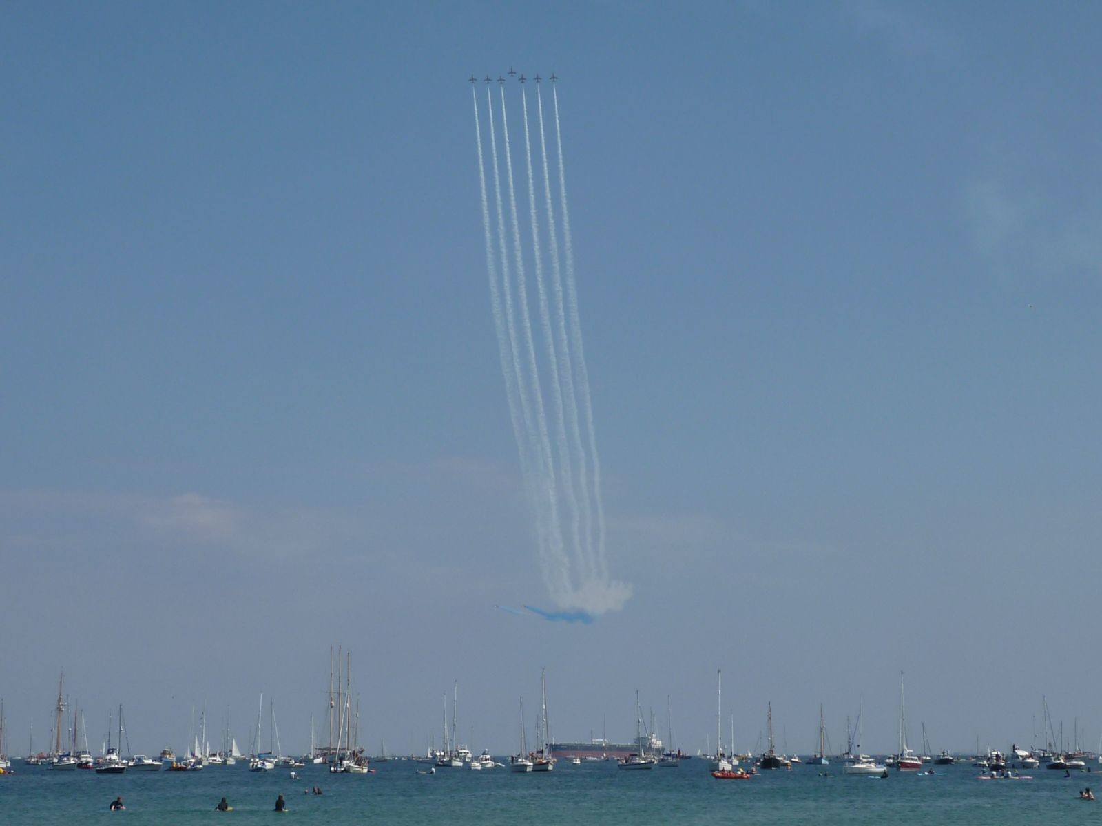 Falmouth Red Arrows Display