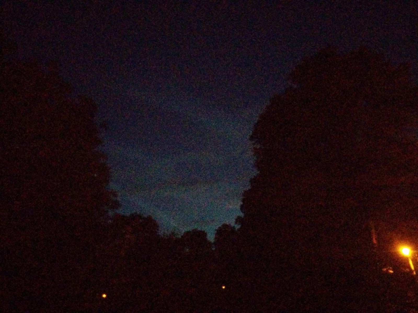 Noctilucent clouds?