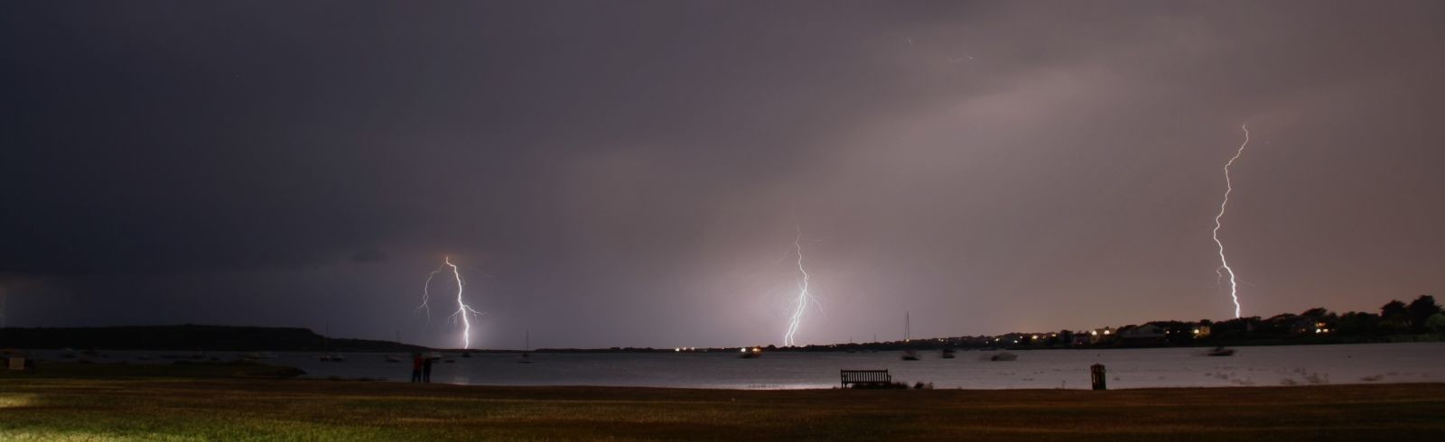 Mudeford Quay Lightning 03/07/2015