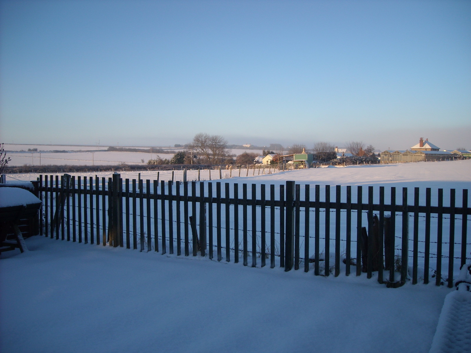 Snow, 3 December 2010, Bempton