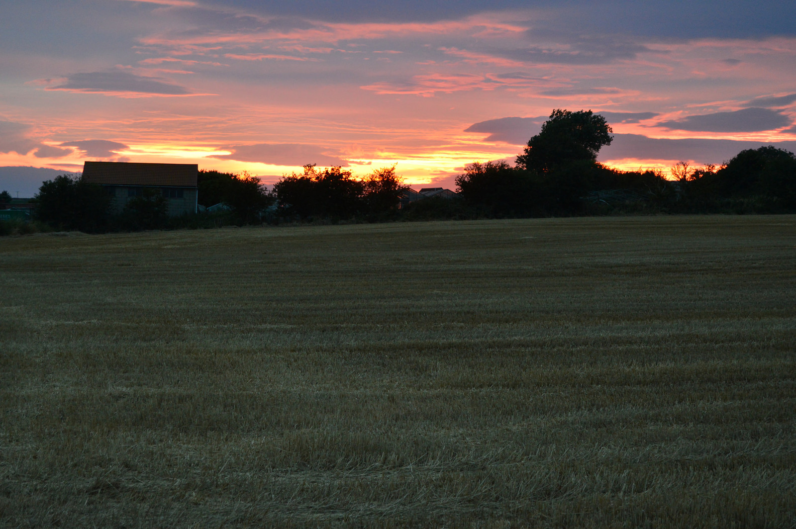 Sunset, 12 August 2016, Bempton