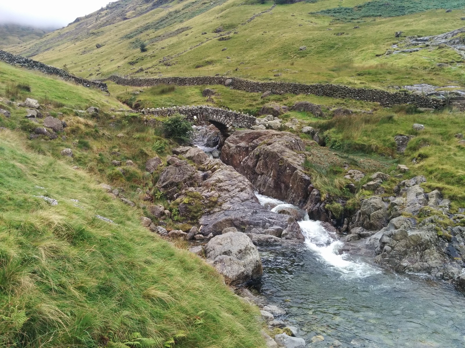 Stockley bridge, on the way to Scafell pike.