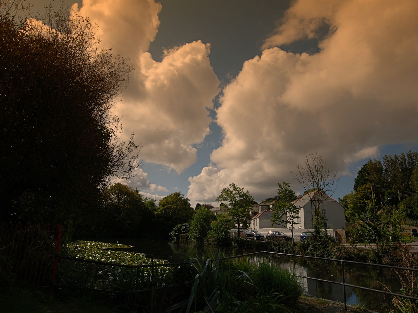 Cumulus over the Mill Pond