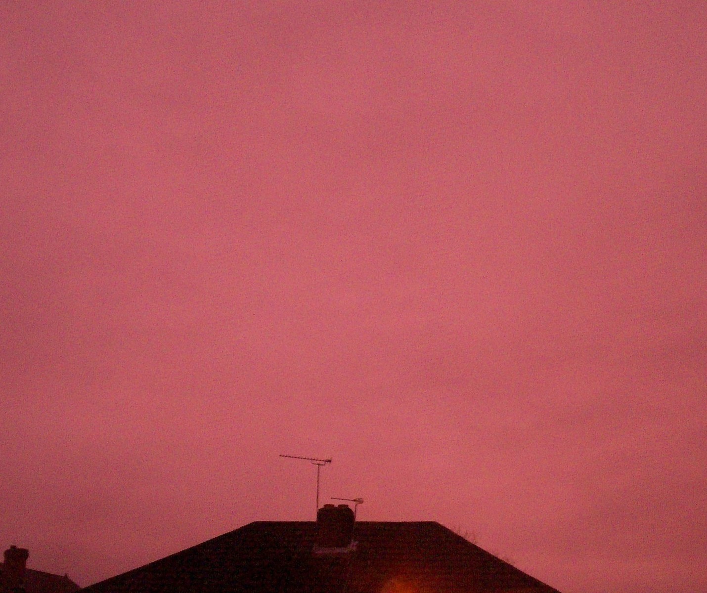 Pink dawn of Christmas Eve 2007