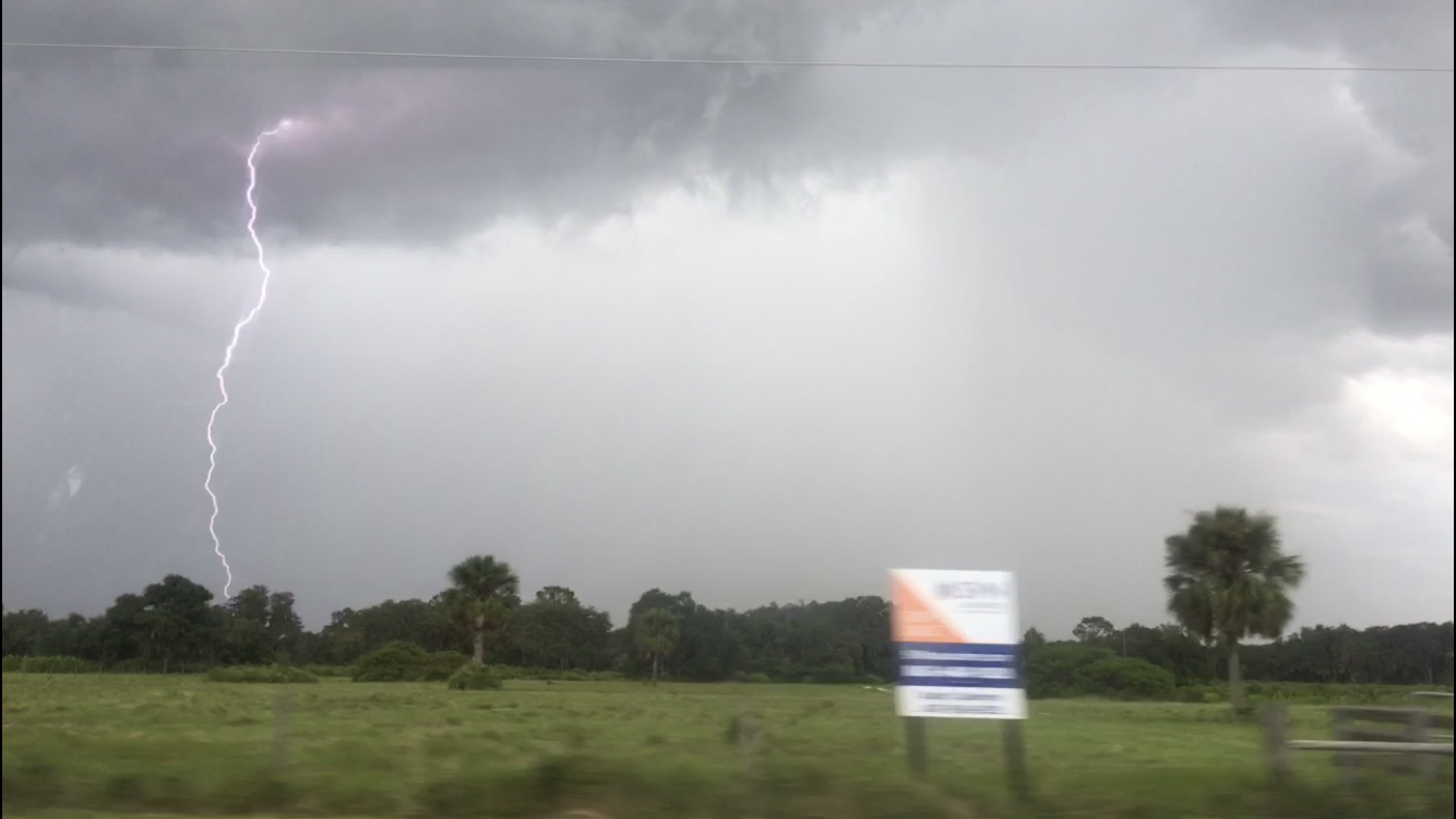 22 July 2019 - Thunderstorms near Poinciana, Florida, USA