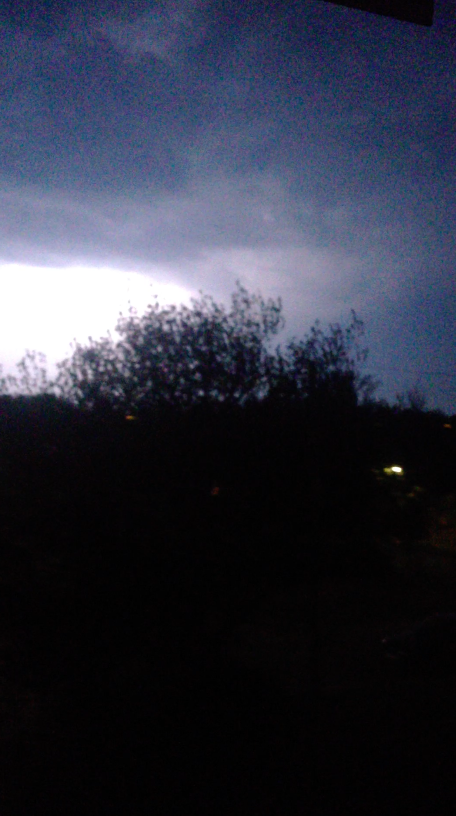 GIGANTIC blast of lightning