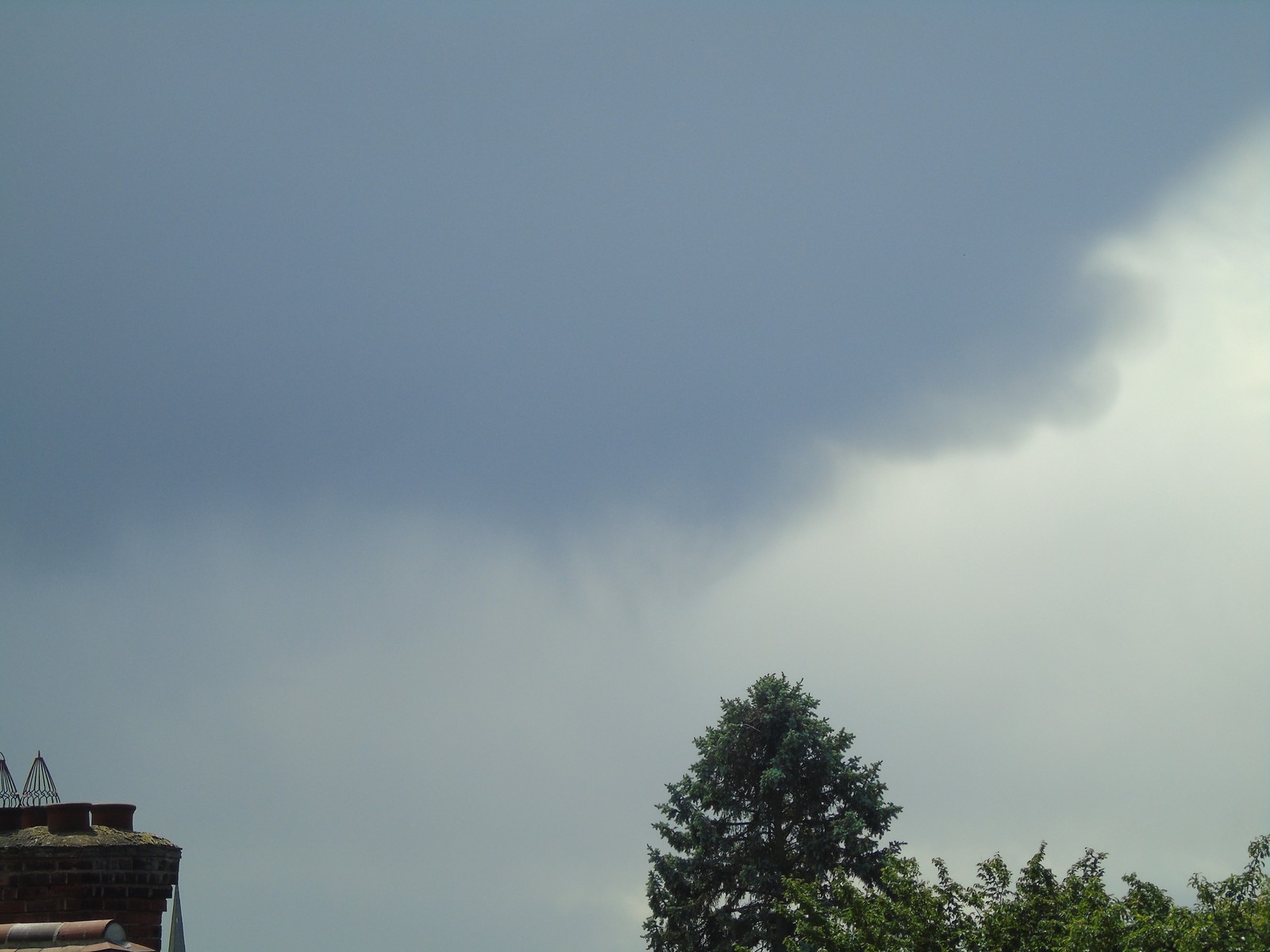 Remnants of a funnel cloud