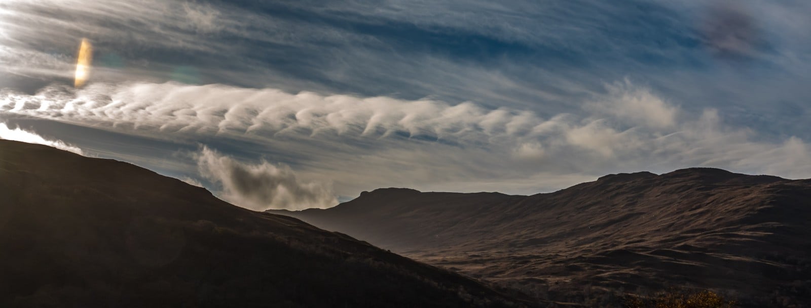 A wavey cloud over Mull